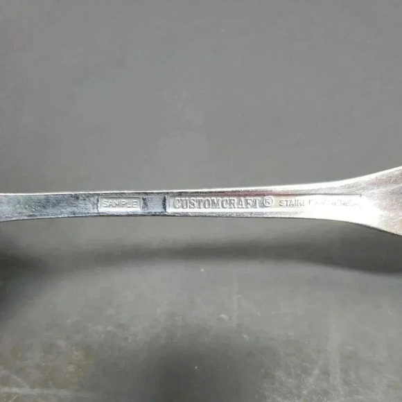 Flatware Stainless Steel Korea Letter "H" Engraved On Handle - Picture 12 of 13